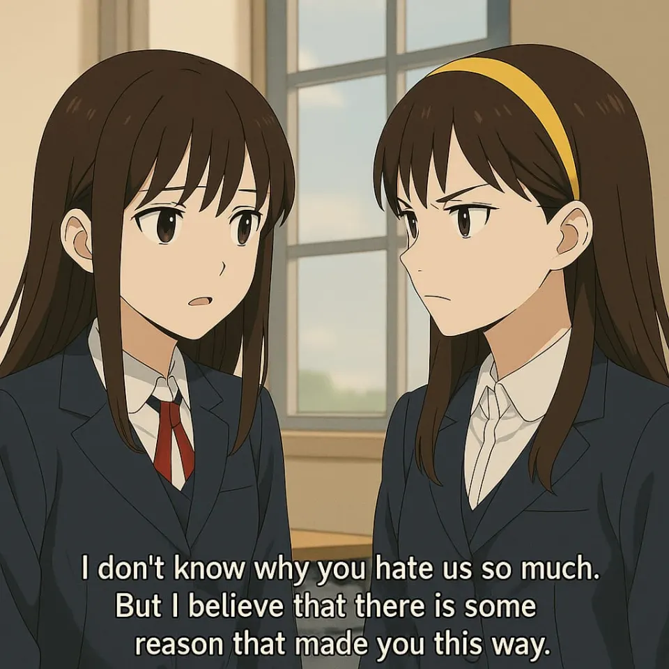 Mary tells Sarina she believes there is a reason Sarina hates everyone
