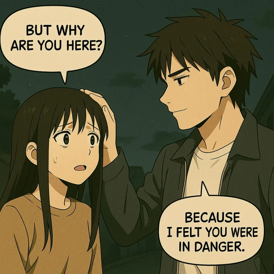 Kayo tells Mary he came because he felt she was in danger